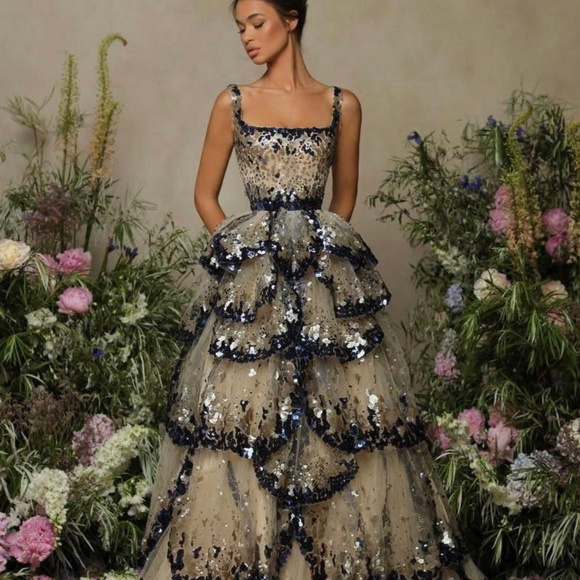 Tarik Ediz Vintage Dress - Picture 3 of 5